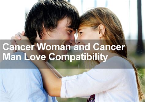cancer woman dating a cancer man